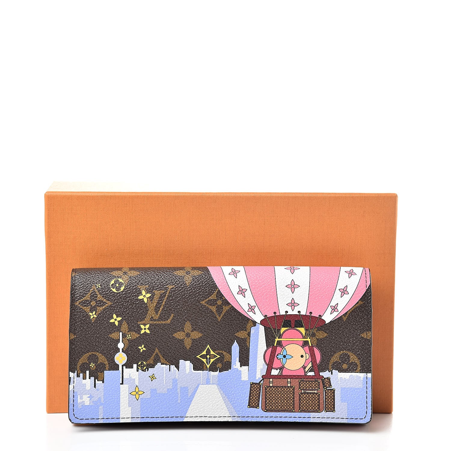 Louis Vuitton Monogram 2019 Christmas Animation Sarah Wallet 7 of 7