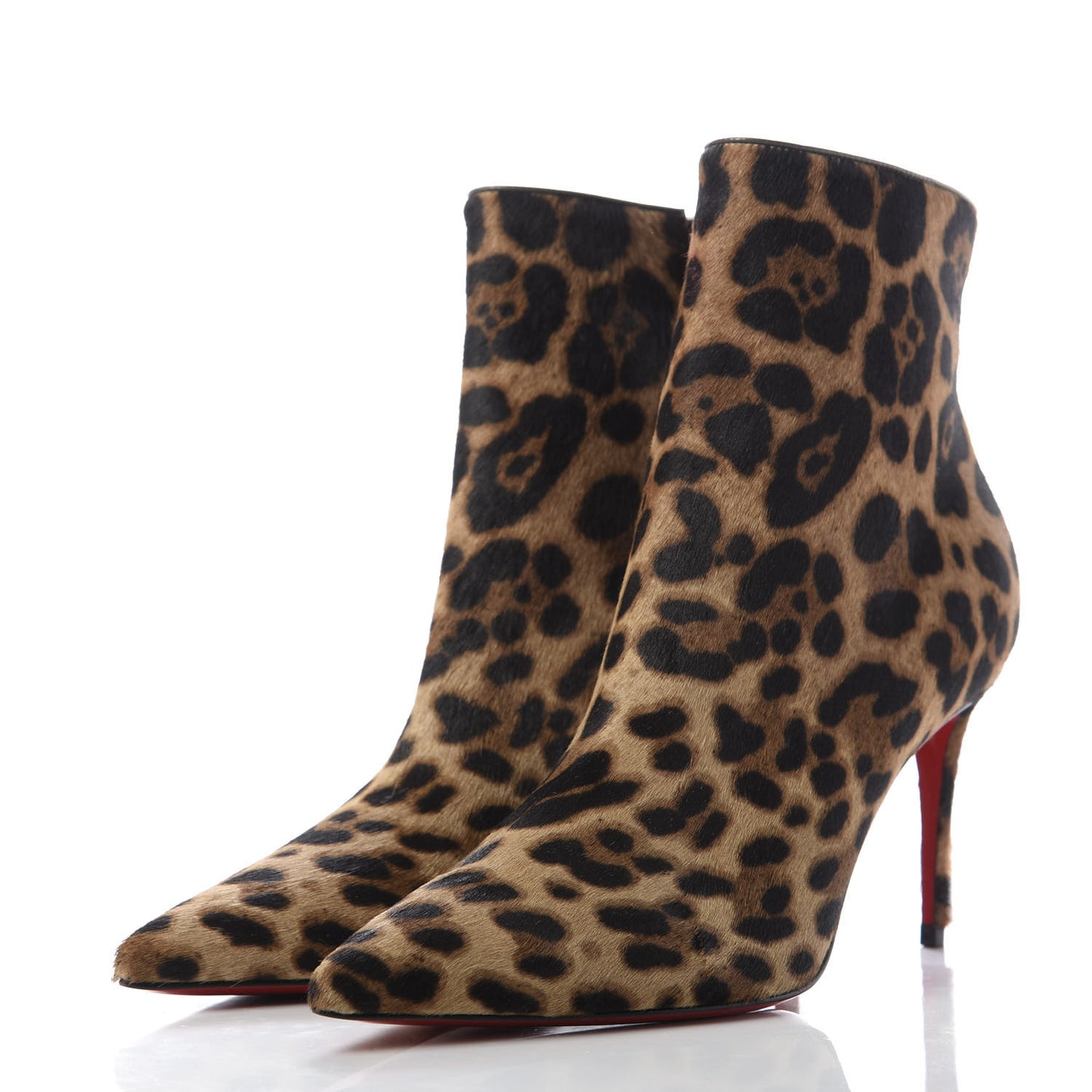 Pony Hair Leopard Print So Kate Booty 85 Ankle Boots 37
