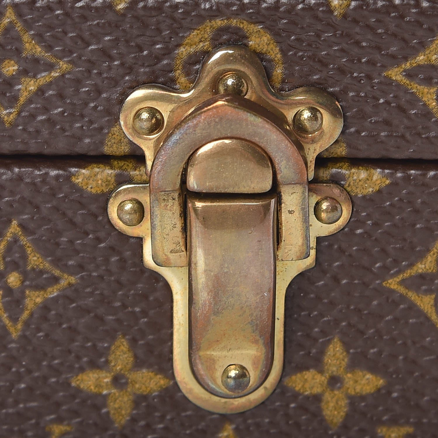 Louis Vuitton Monogram Ring Box Mini Trunk Case 5 of 10
