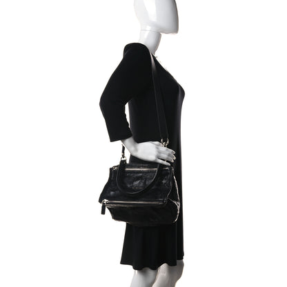 Givenchy Tumbled Sheepskin Small Pandora Black 2 of 13