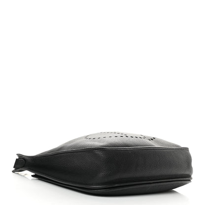 Hermes Taurillon Clemence Evelyne II PM Black 4 of 10