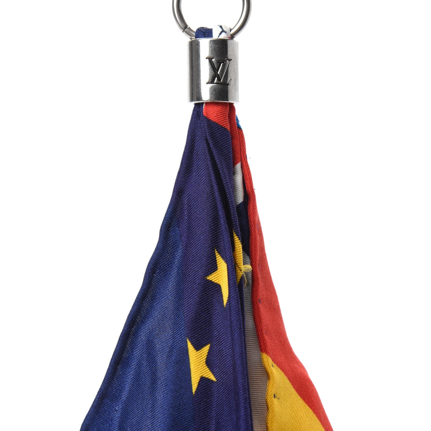 Louis Vuitton Silk Flags Bag Charm 3 of 4