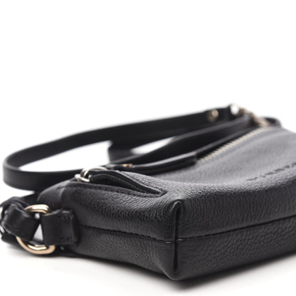 Burberry Grainy Calfskin Mini Rossett Bodybrit Biker Crossbody Black 6 of 10
