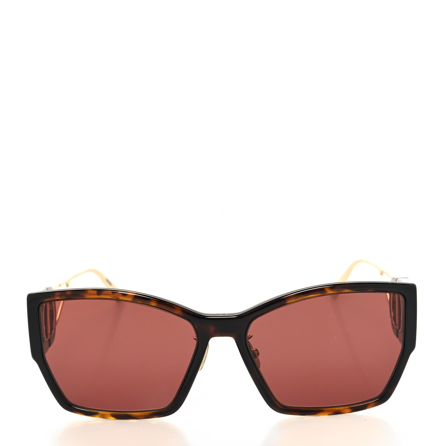 Christian Dior Rectangular 30 Montaigne 1 S2U Sunglasses Havana 2 of 8
