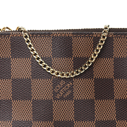Louis Vuitton Damier Ebene Mini Pochette Accessories 8 of 10
