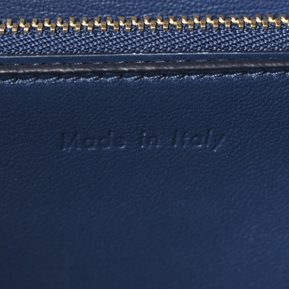 Celine Box Calfskin Medium Classic Box Flap Bag Indigo 7 of 10