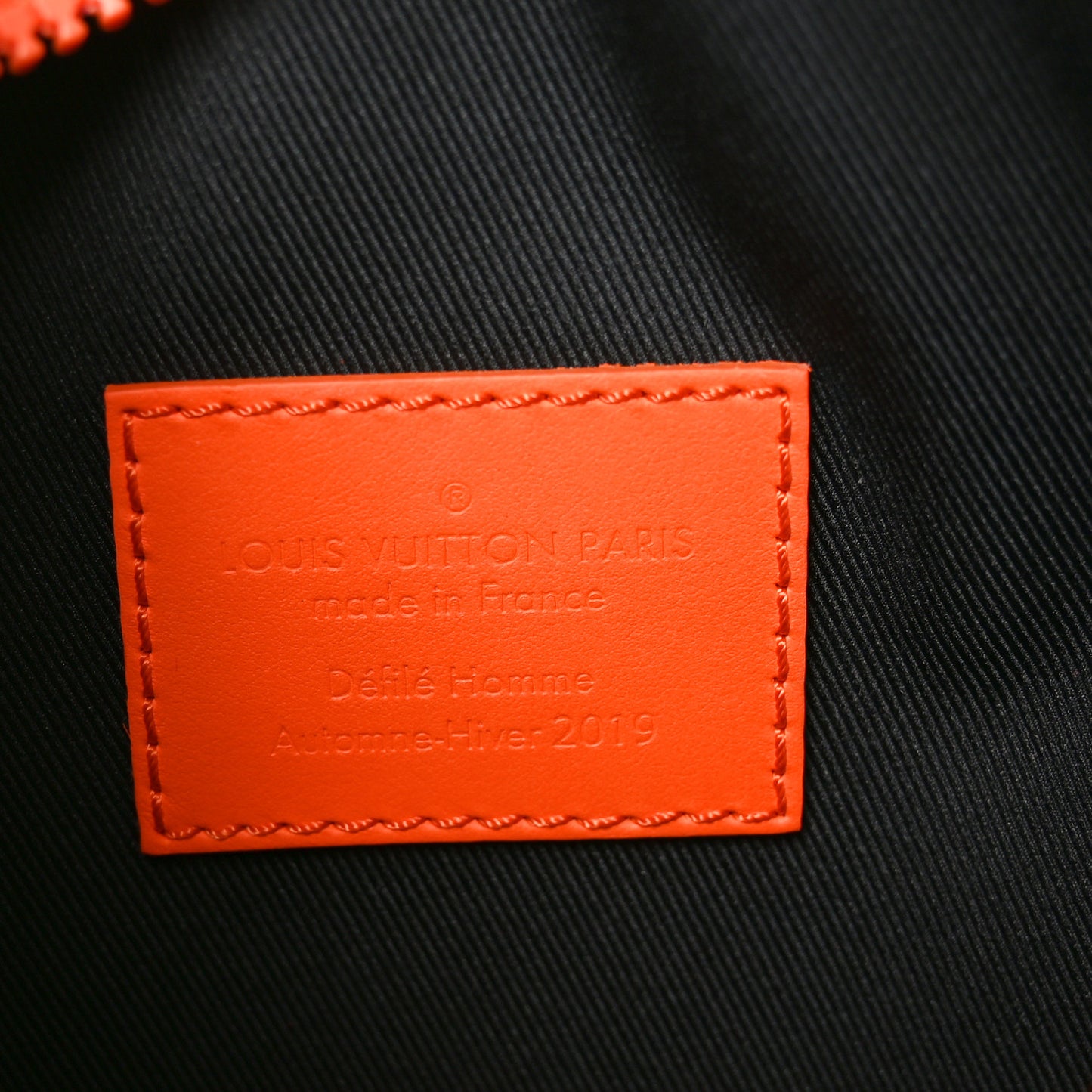 Taurillon Monogram Solar Ray Soft Trunk Orange