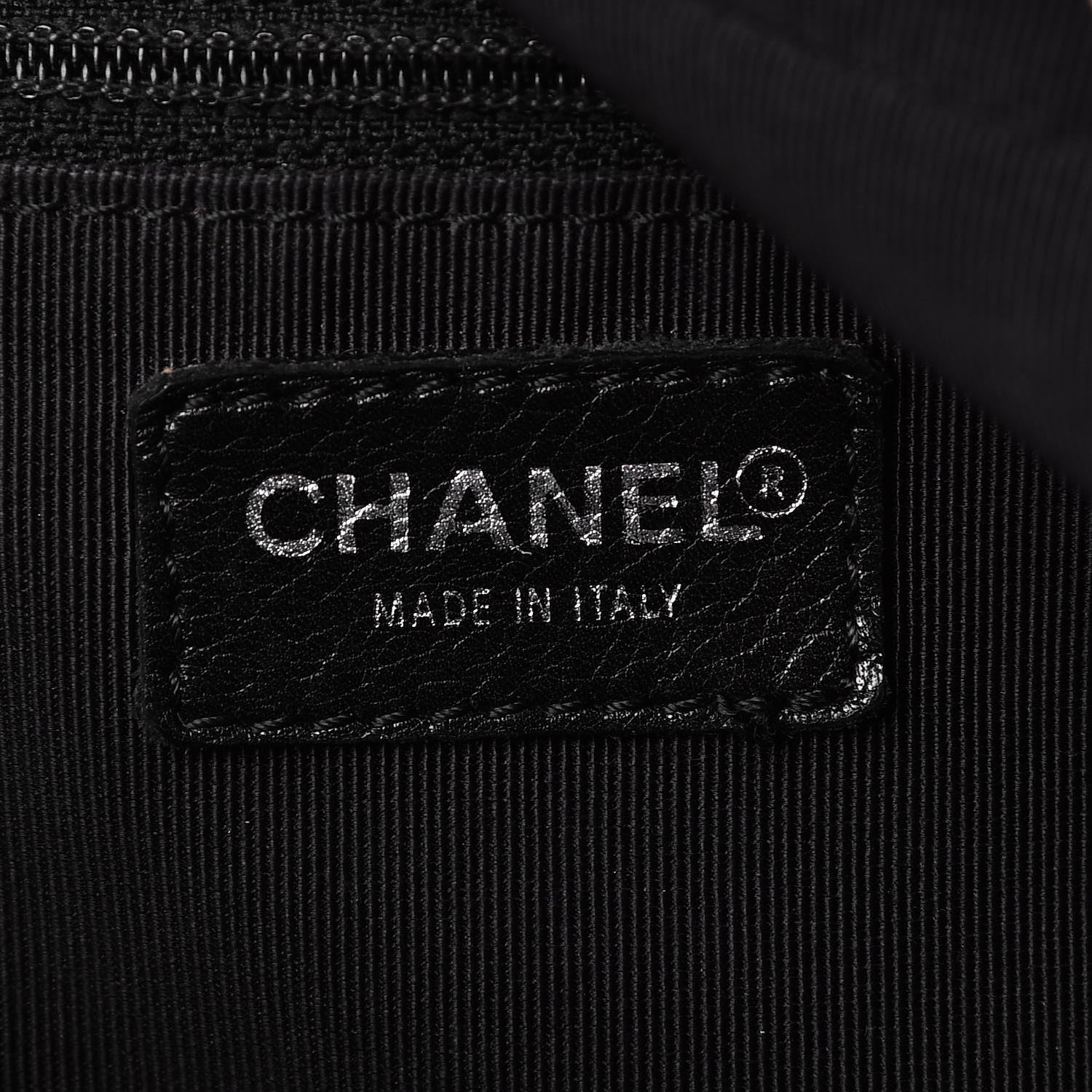 Chanel Caviar Quilted Bowler Black 6 of 11