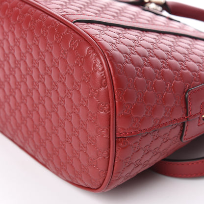 Gucci Soft Microguccissima Mini Dome Bag Rosso 9 of 10