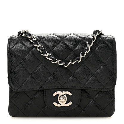 Chanel Caviar Quilted Mini Square Flap Black 1 of 14