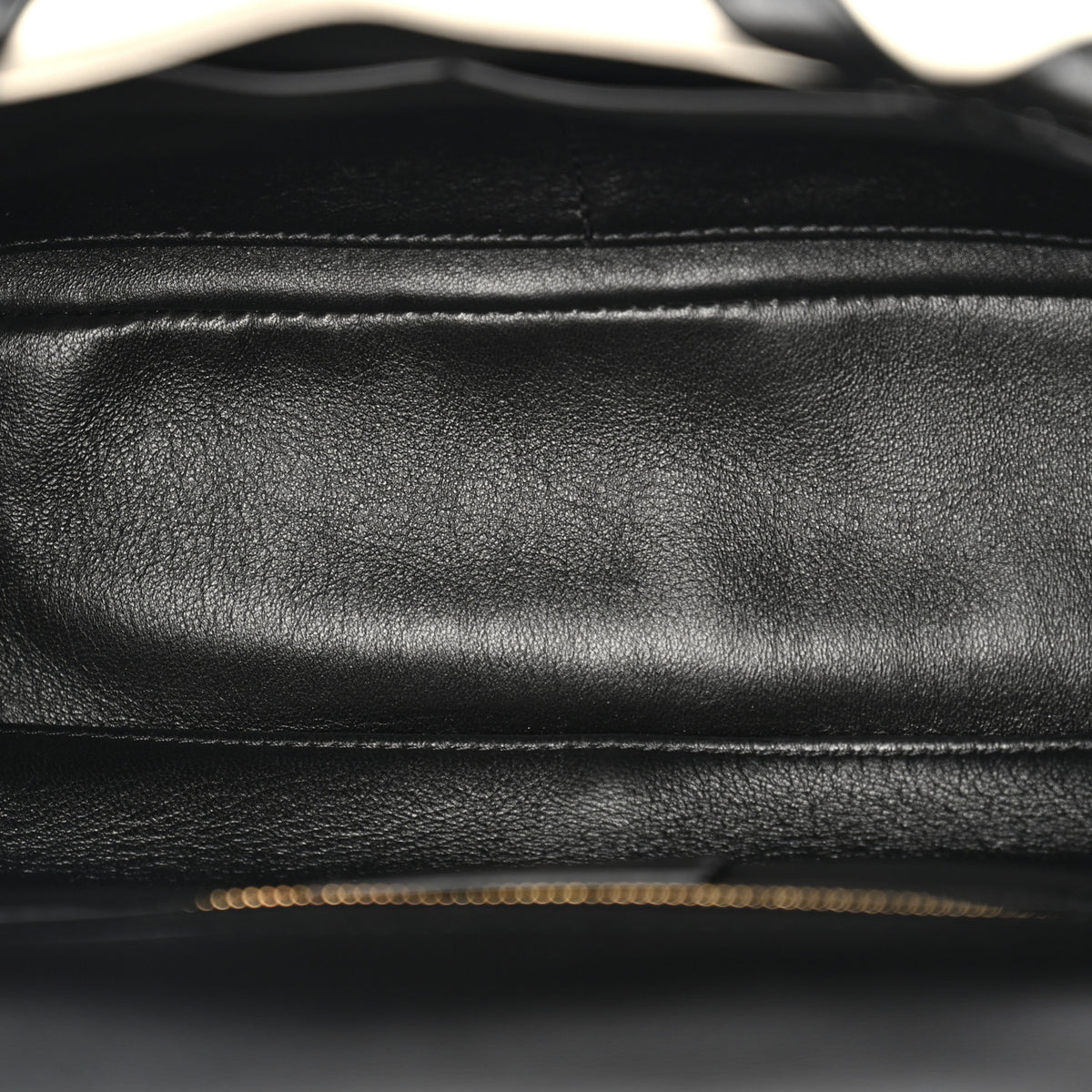 Valentino Garavani Nappa Large Roman Stud Shoulder Bag Black Ivory 5 of 9