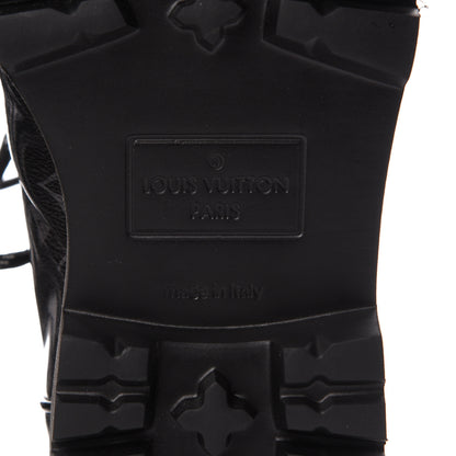 Louis Vuitton Monogram Eclipse Glaze Mens Outland Ankle Boots 7 7 of 8