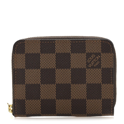 Louis Vuitton Damier Ebene Zippy Coin Purse 1 of 9