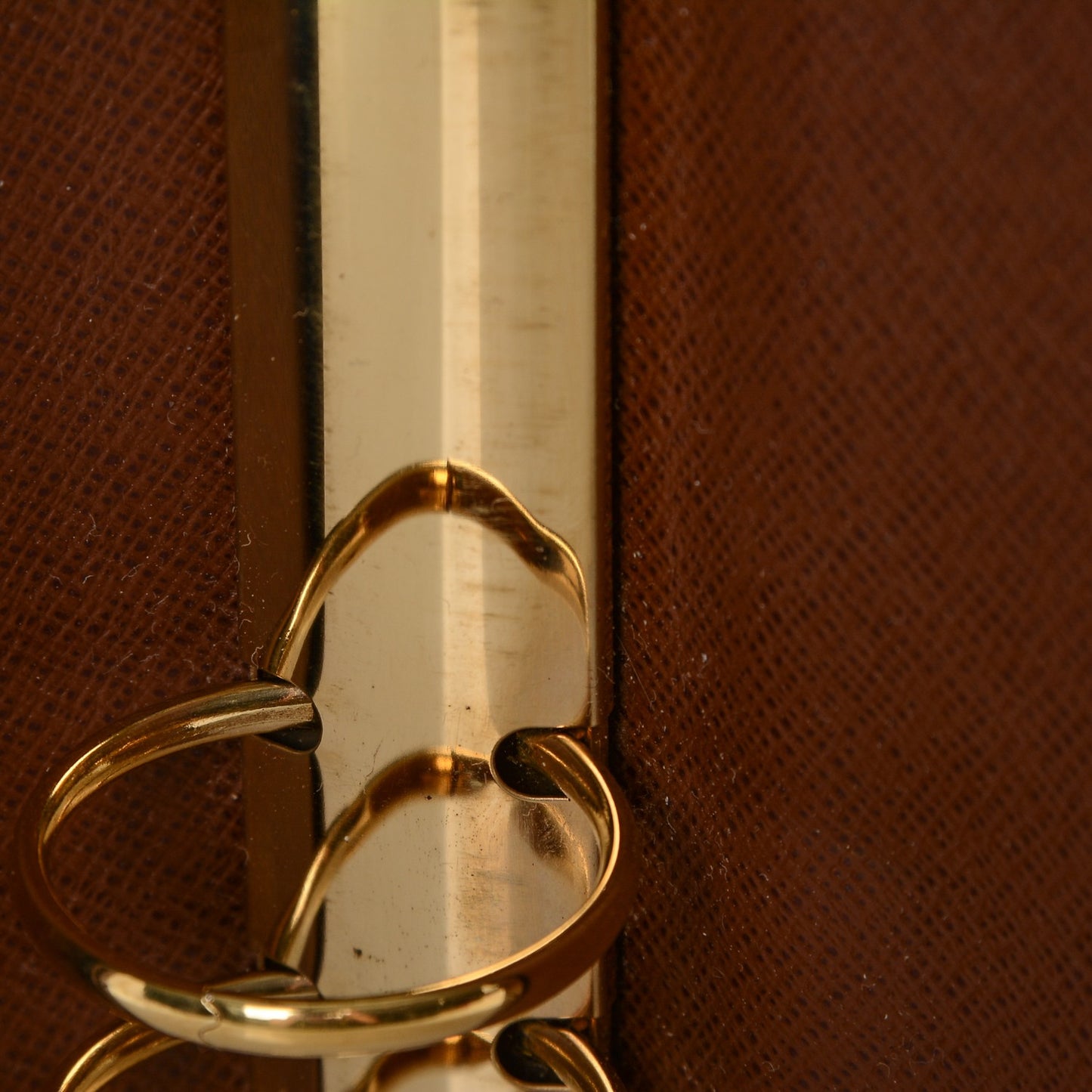 Monogram Large Ring Agenda Cover