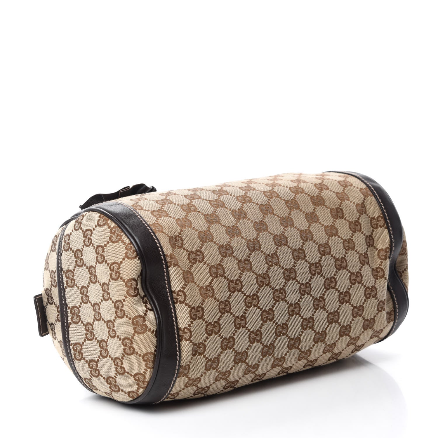 Gucci Monogram Trophy Satchel Ebony 4 of 11