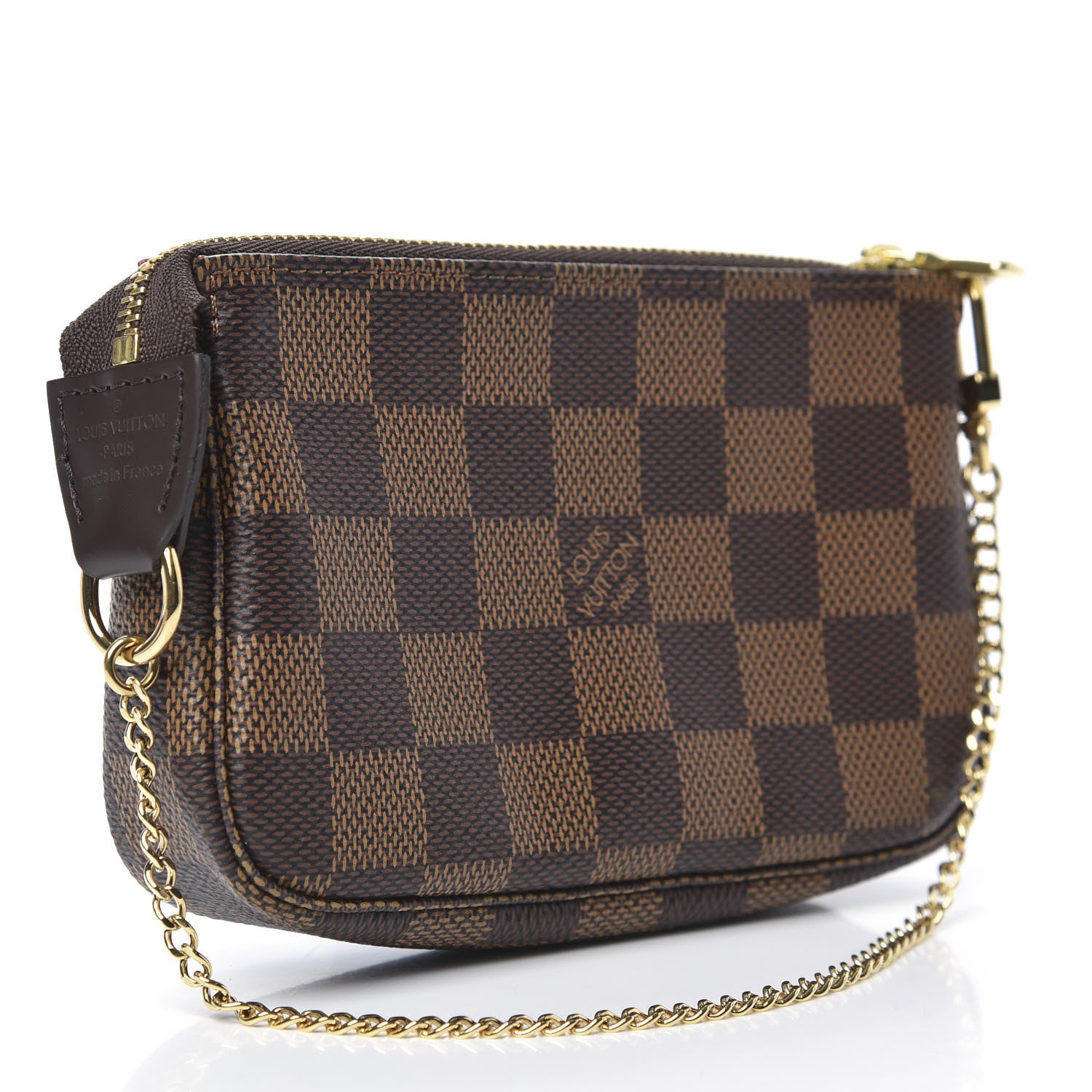 Louis Vuitton Damier Ebene Mini Pochette Accessories 3 of 10
