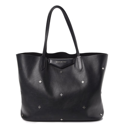 Givenchy Calfskin Metal Cross Small Antigona Tote Black 1 of 19