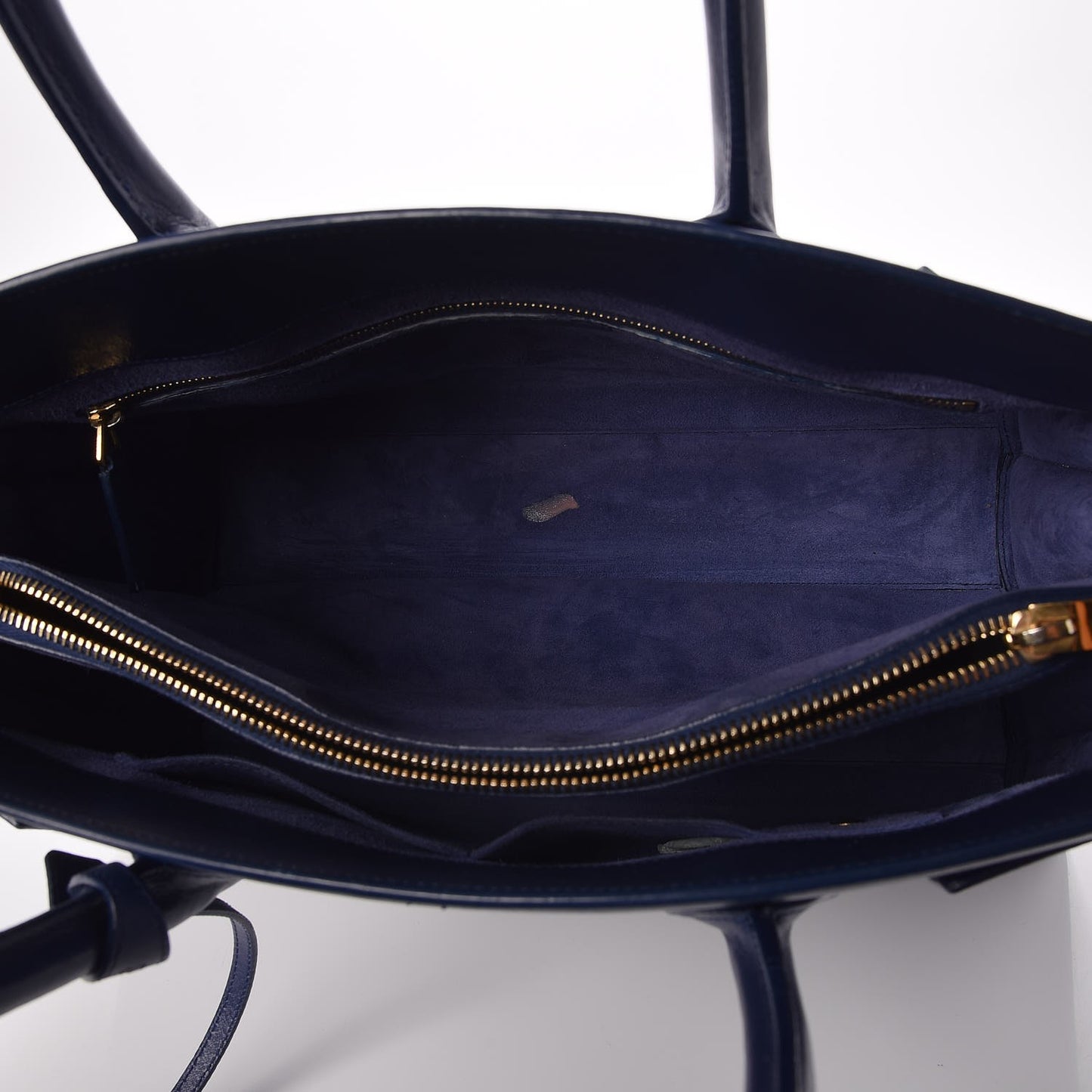 Calfskin Large Sac De Jour Carryall Blue