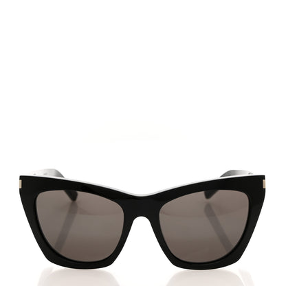 Saint Laurent SAINT LAURENT New Wave SL214 Kate Cat Sunglasses Black 2 of 7