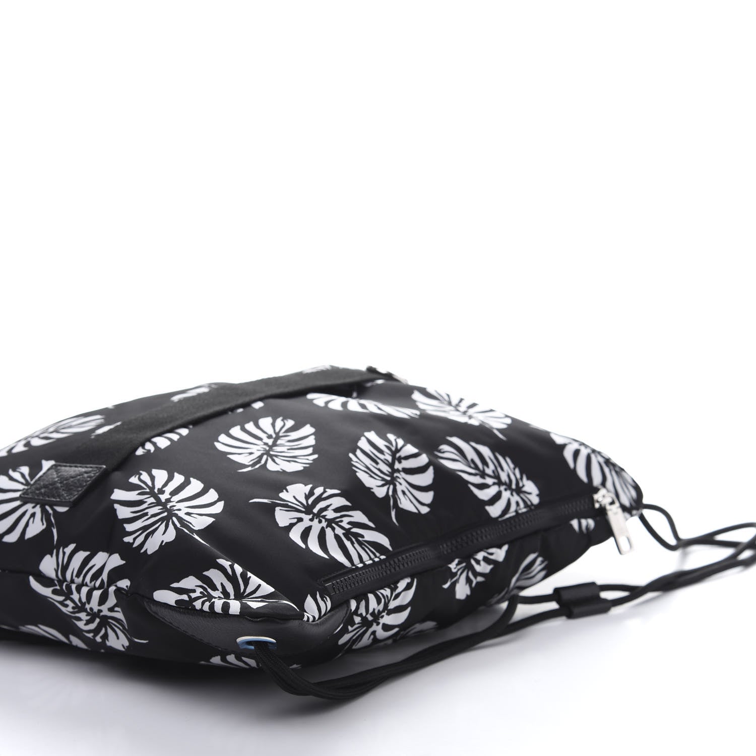 Dolce & Gabbana Nylon Palm Drawstring Backpack Black 6 of 9