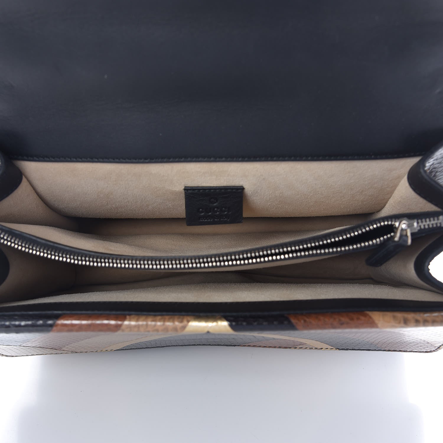 Gucci Ayers Snakeskin Chevron Medium Dionysus Shoulder Bag Multicolor 5 of 11