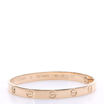 Cartier 18K Yellow Gold LOVE Bracelet 16 3 of 10