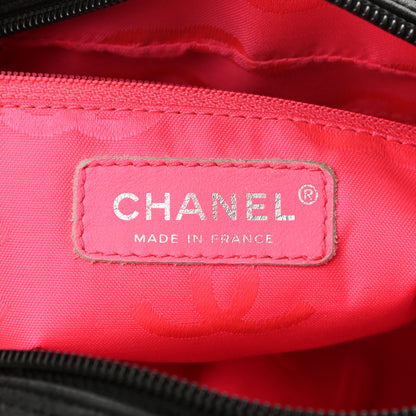 Chanel Calfskin Quilted Large Cambon Bowler Black 6 of 10