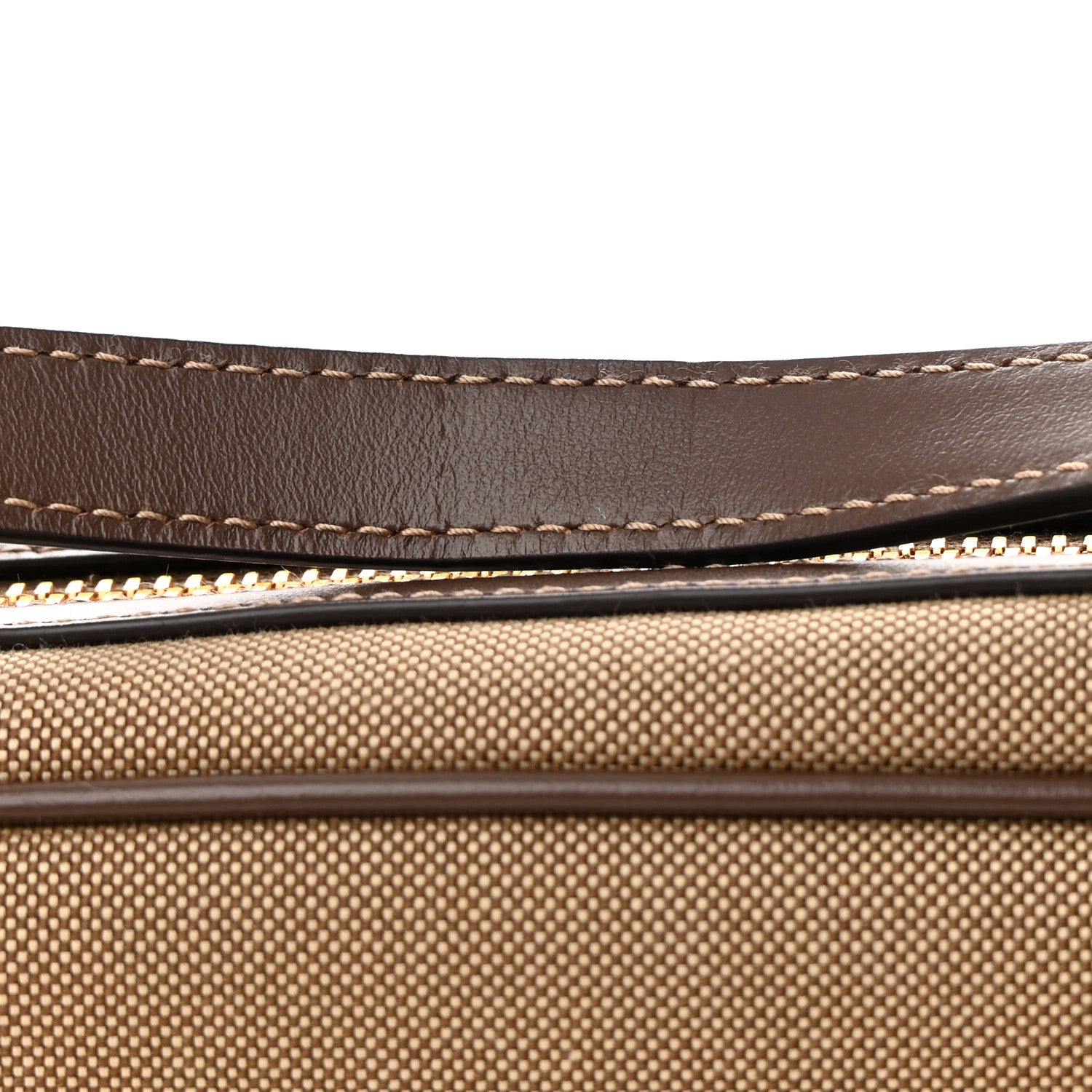 Prada Jacquard Logo Camera Bag Corda Bruciato 13 of 13