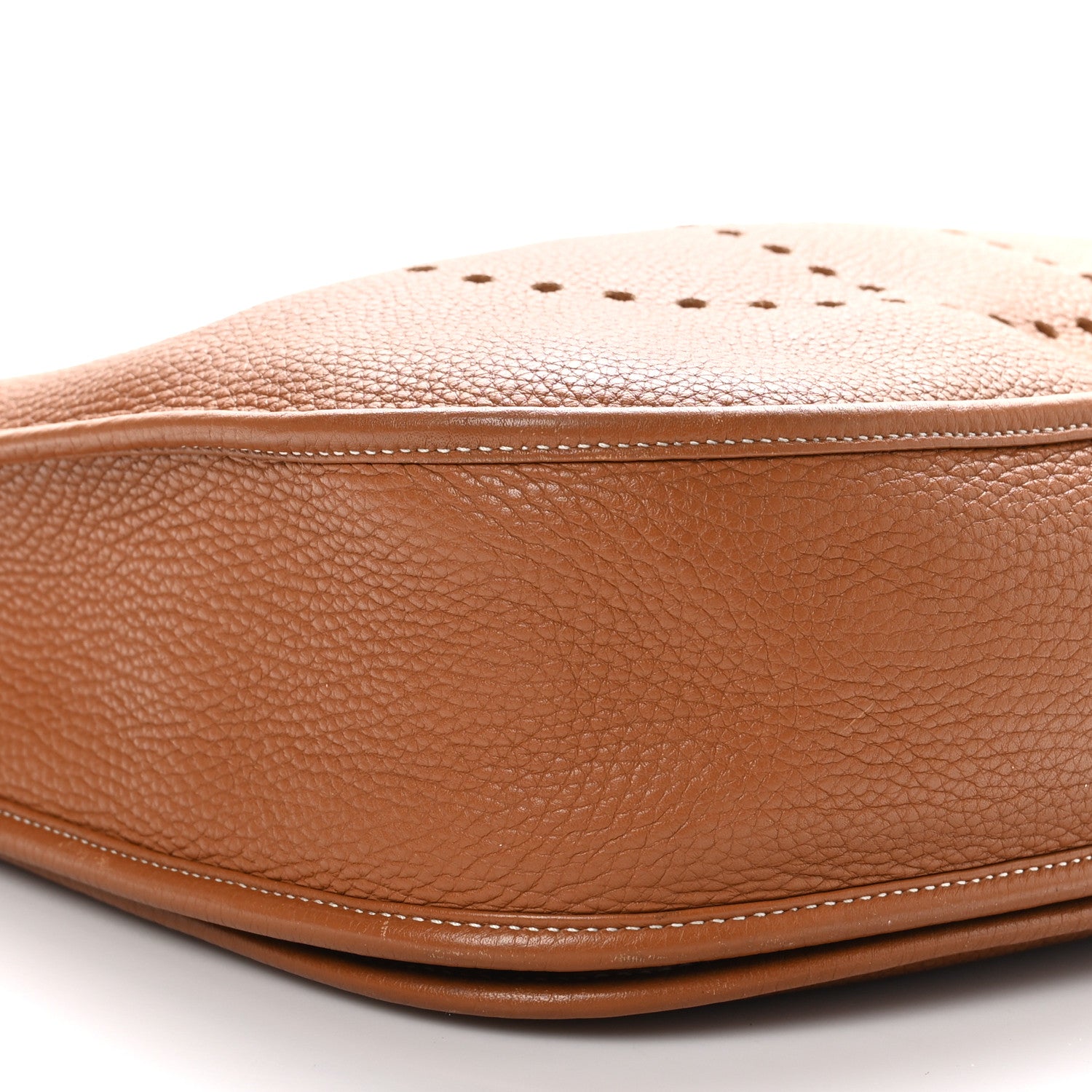 Hermes Taurillon Clemence Evelyne III GM Gold 9 of 10