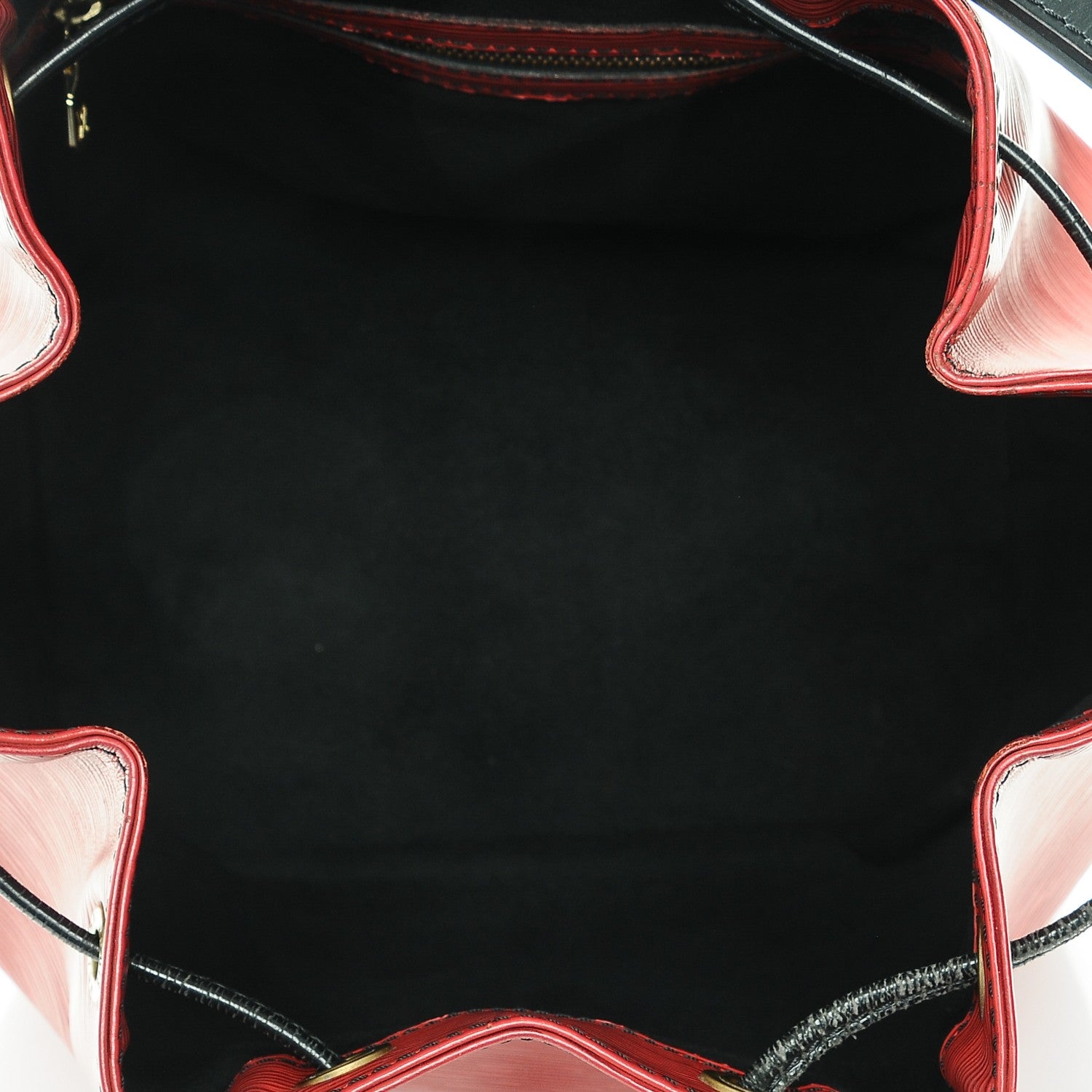 Louis Vuitton Epi Petit Noe Red Black 5 of 6