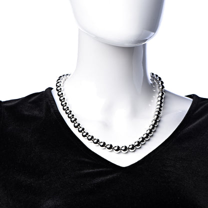 Tiffany Sterling Silver 10mm HardWear Ball Necklace 2 of 5