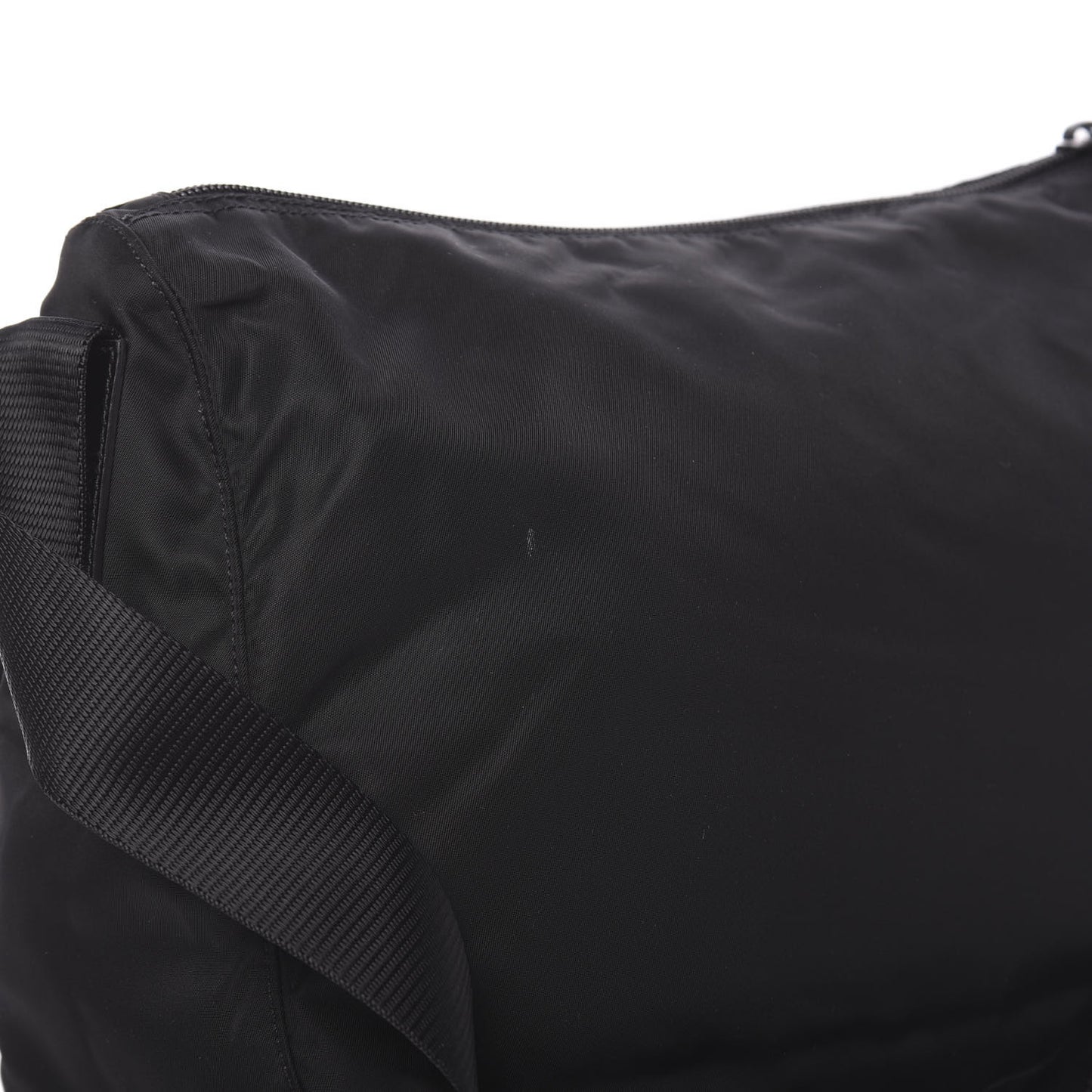 Tessuto Nylon Messenger Bag Black