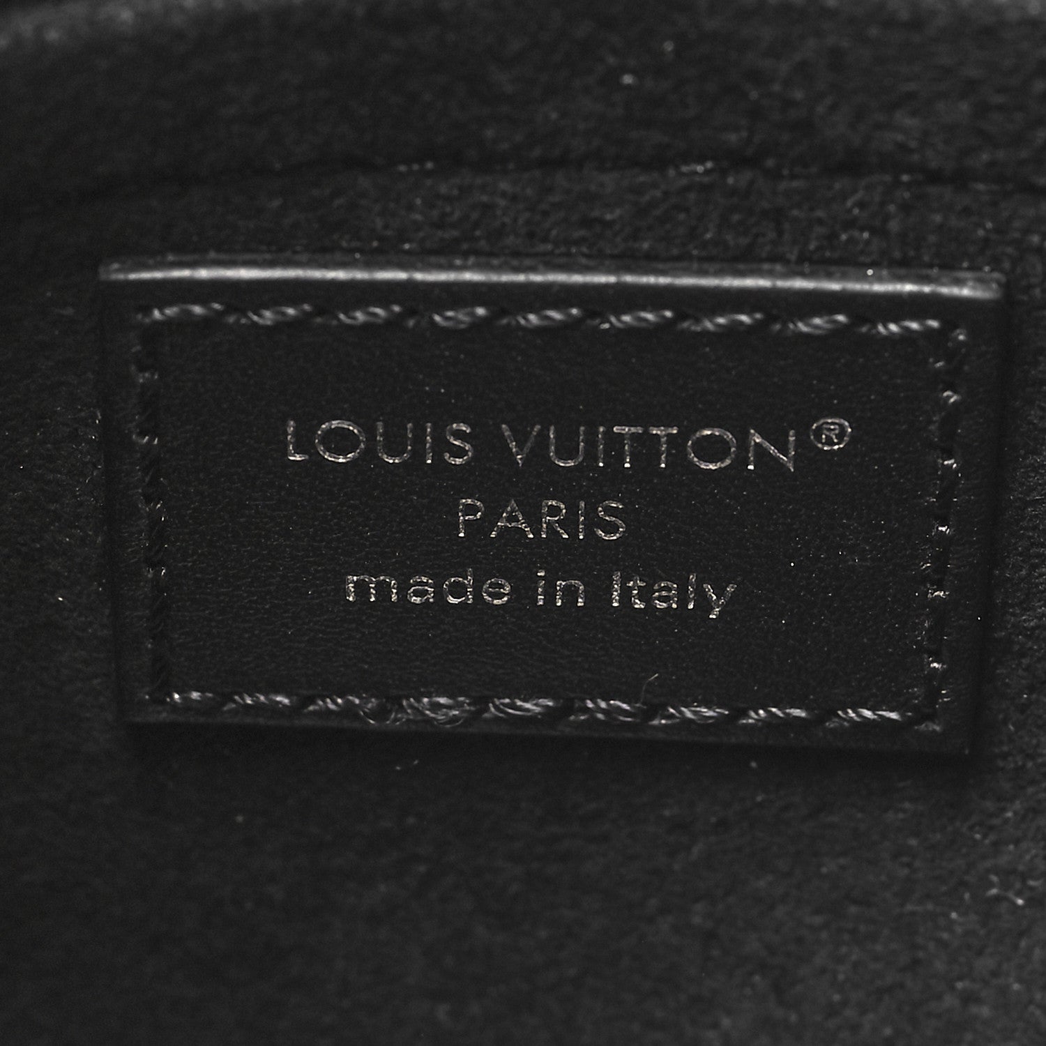 Louis Vuitton Lambskin No Way Vibe Black 6 of 10