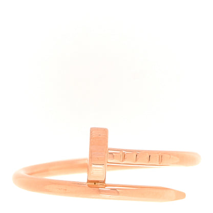 Cartier 18K Pink Gold Small Juste Un Clou Ring 52 6 1 of 3