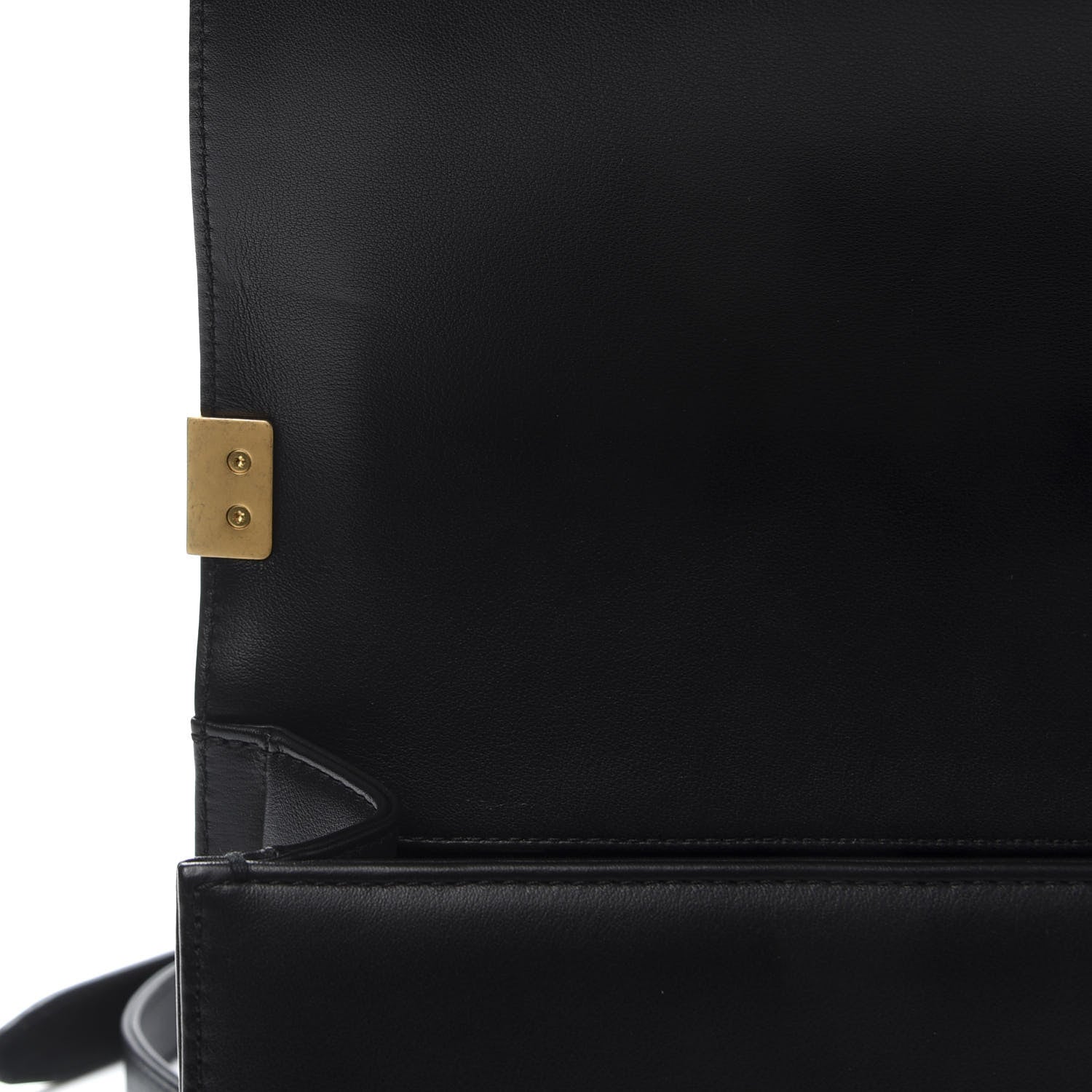 Chanel Lambskin Quilted Medium Boy Flap Black 7 of 11