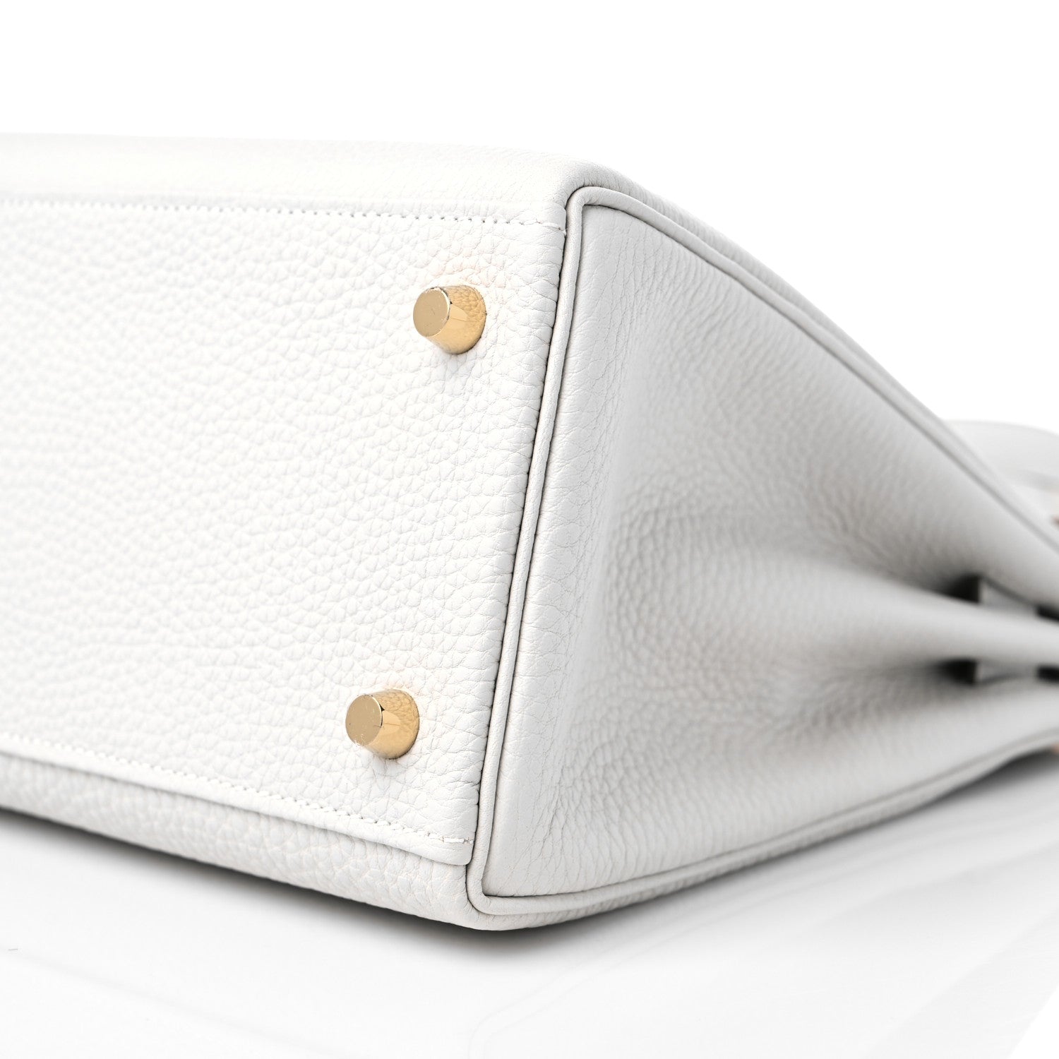 Hermes Togo Kelly Retourne 28 Gris Pale 9 of 10