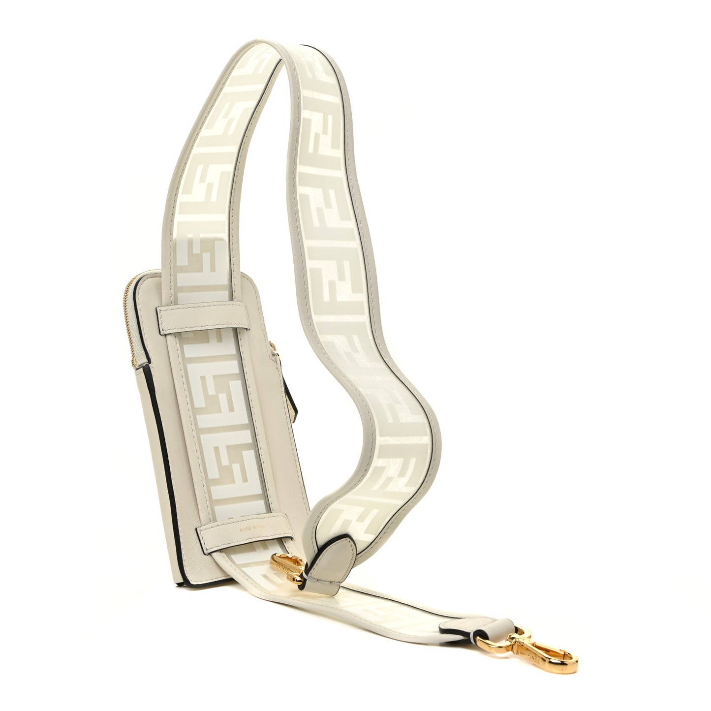 TPU FF Vitello Grace Cell Pocket Strap You White