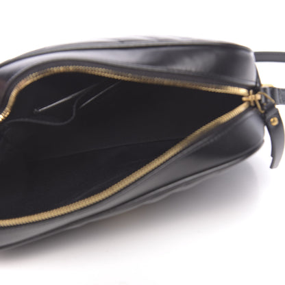 Saint Laurent Calfskin Matelasse Monogram Lou Camera Bag Black 8 of 16