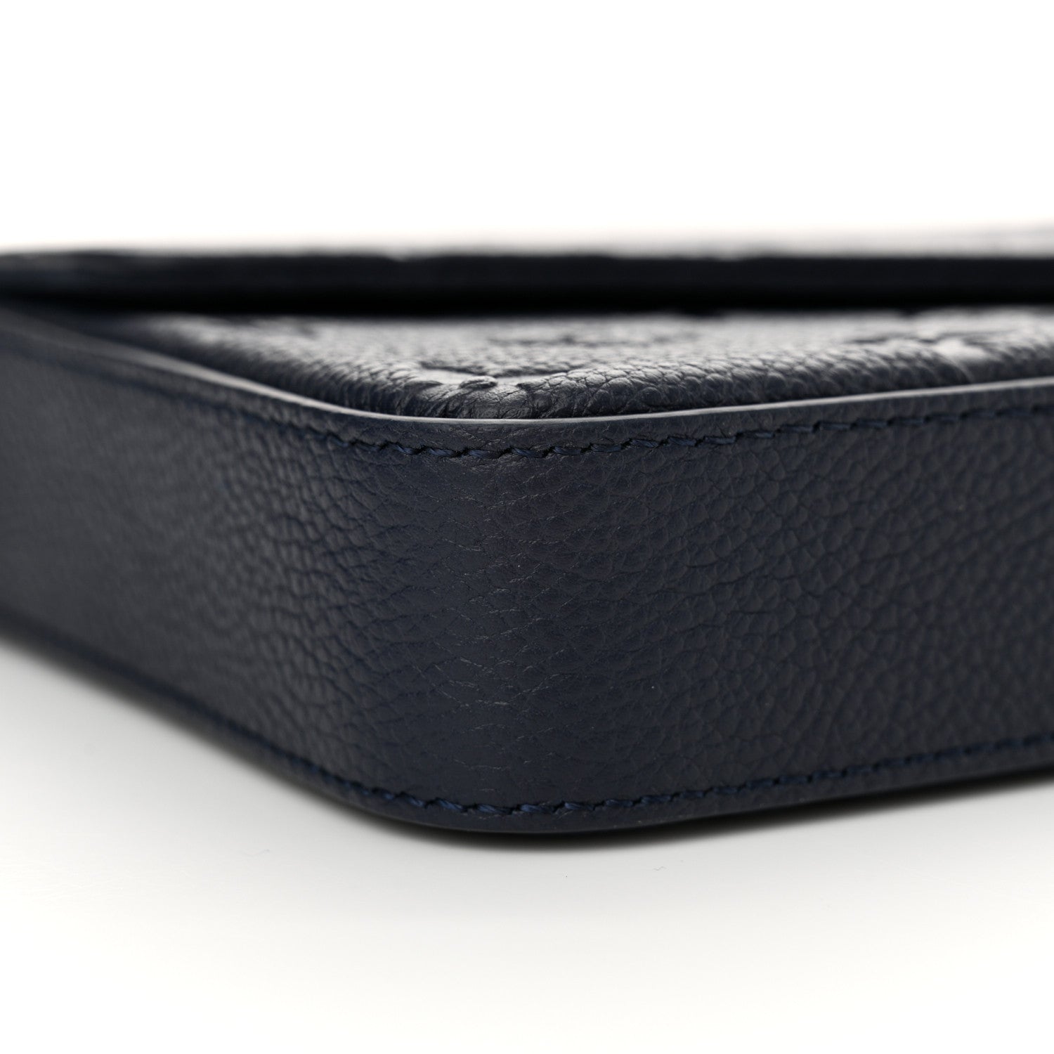 Louis Vuitton Empreinte Pochette Felicie Chain Wallet Navy 9 of 10
