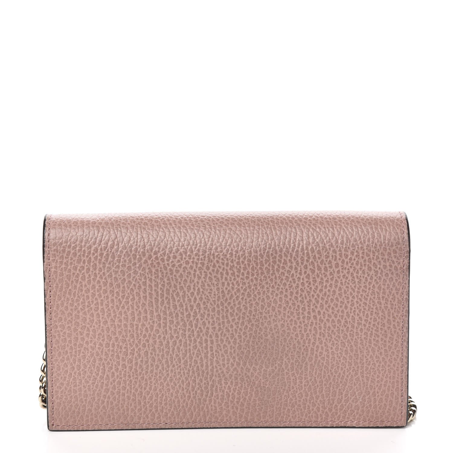 Gucci Dollar Calfskin Medium Betty Chain Wallet Soft Pink 11 of 12