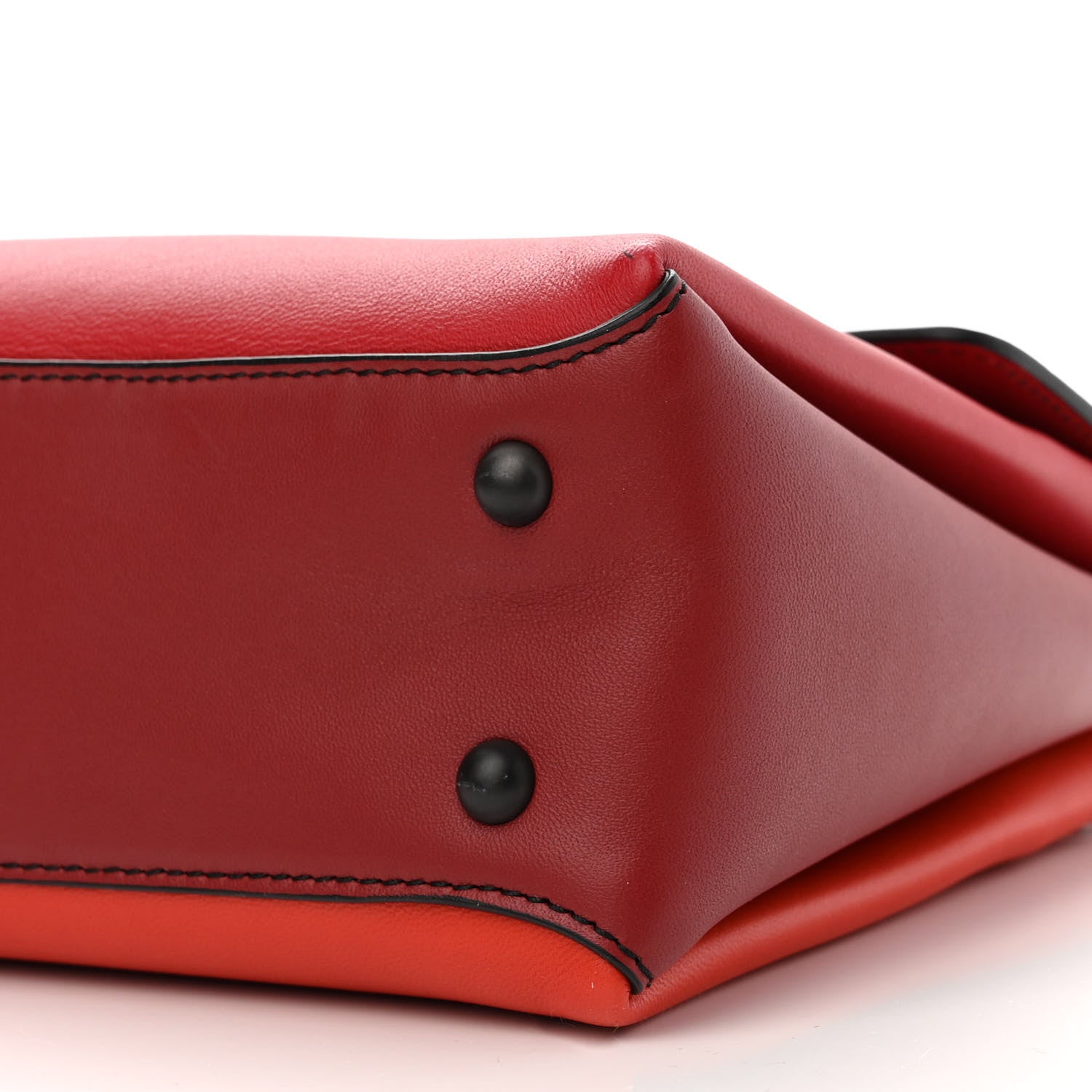 Bottega Veneta Nappa Small Piazza Bag Red 10 of 10