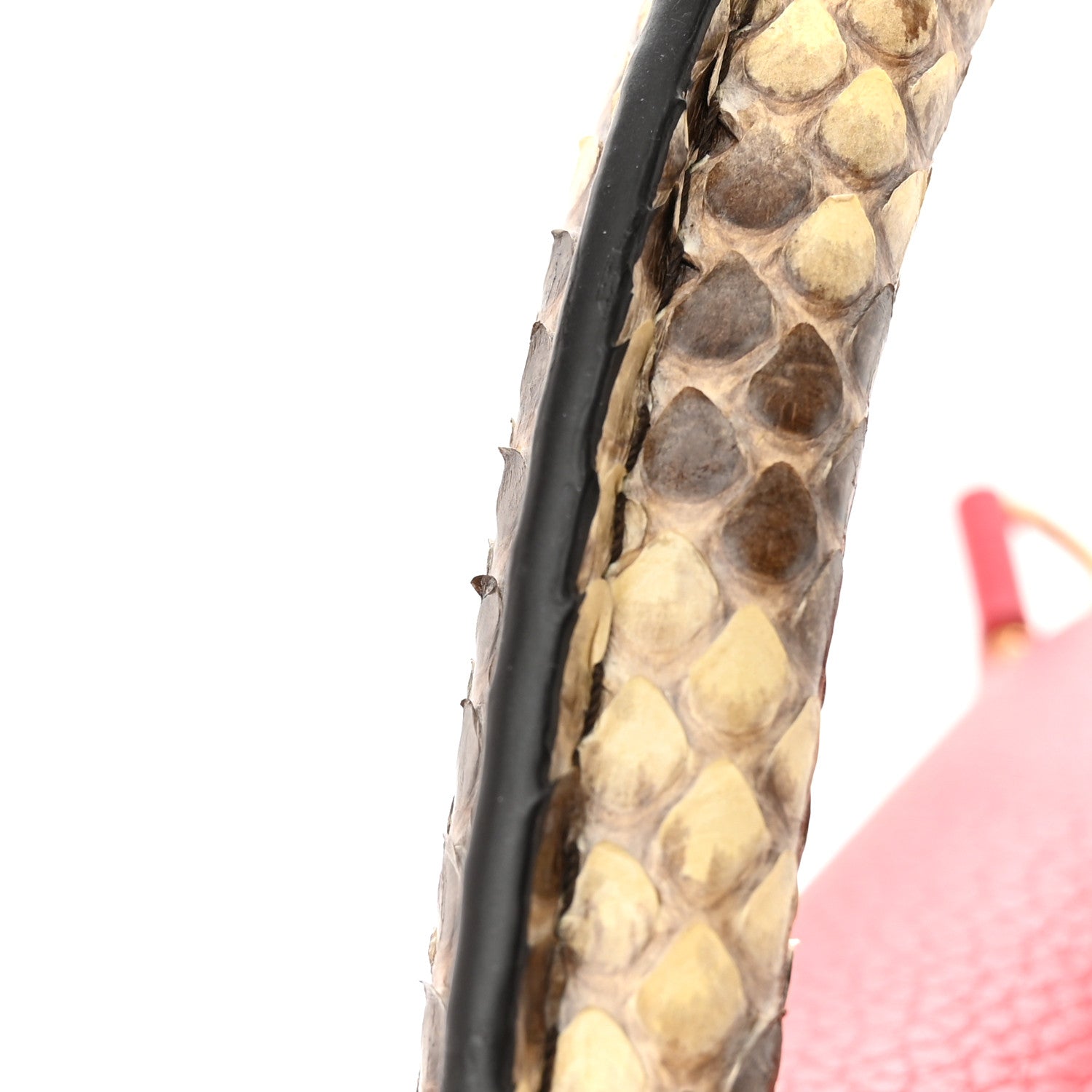 Louis Vuitton Taurillon Snakeskin Capucines PM Scarlet 10 of 11