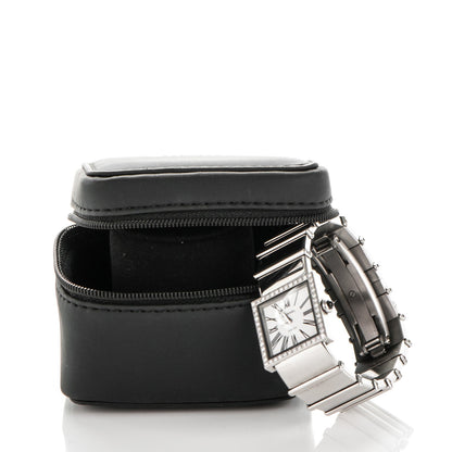 Chanel Stainless Steel Diamond 23mm Mademoiselle Quartz Watch 8 of 8