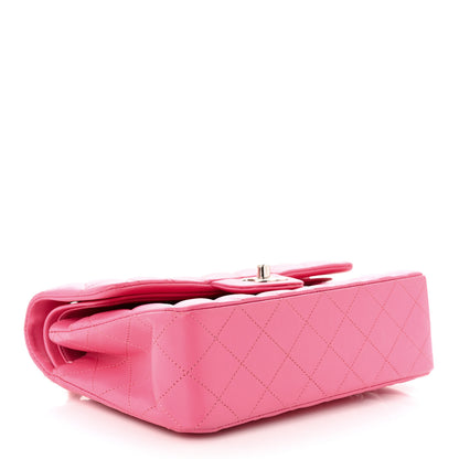 Chanel Lambskin Quilted Medium Double Flap Pink 4 of 10