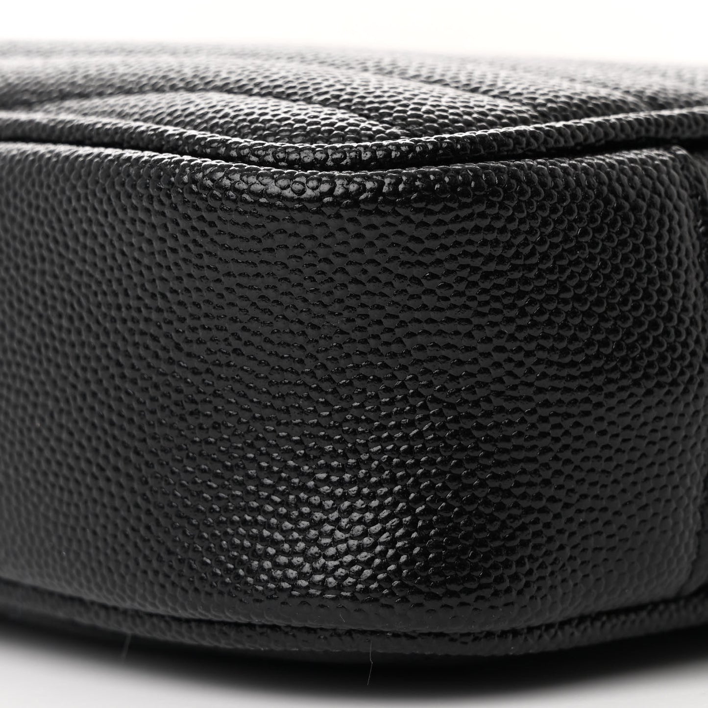 Grain De Poudre Matelasse Monochrome Monogram Mini Lou Camera Bag Black