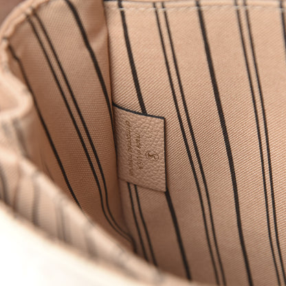 Louis Vuitton Empreinte Pochette Metis Beige Rose Creme 7 of 11