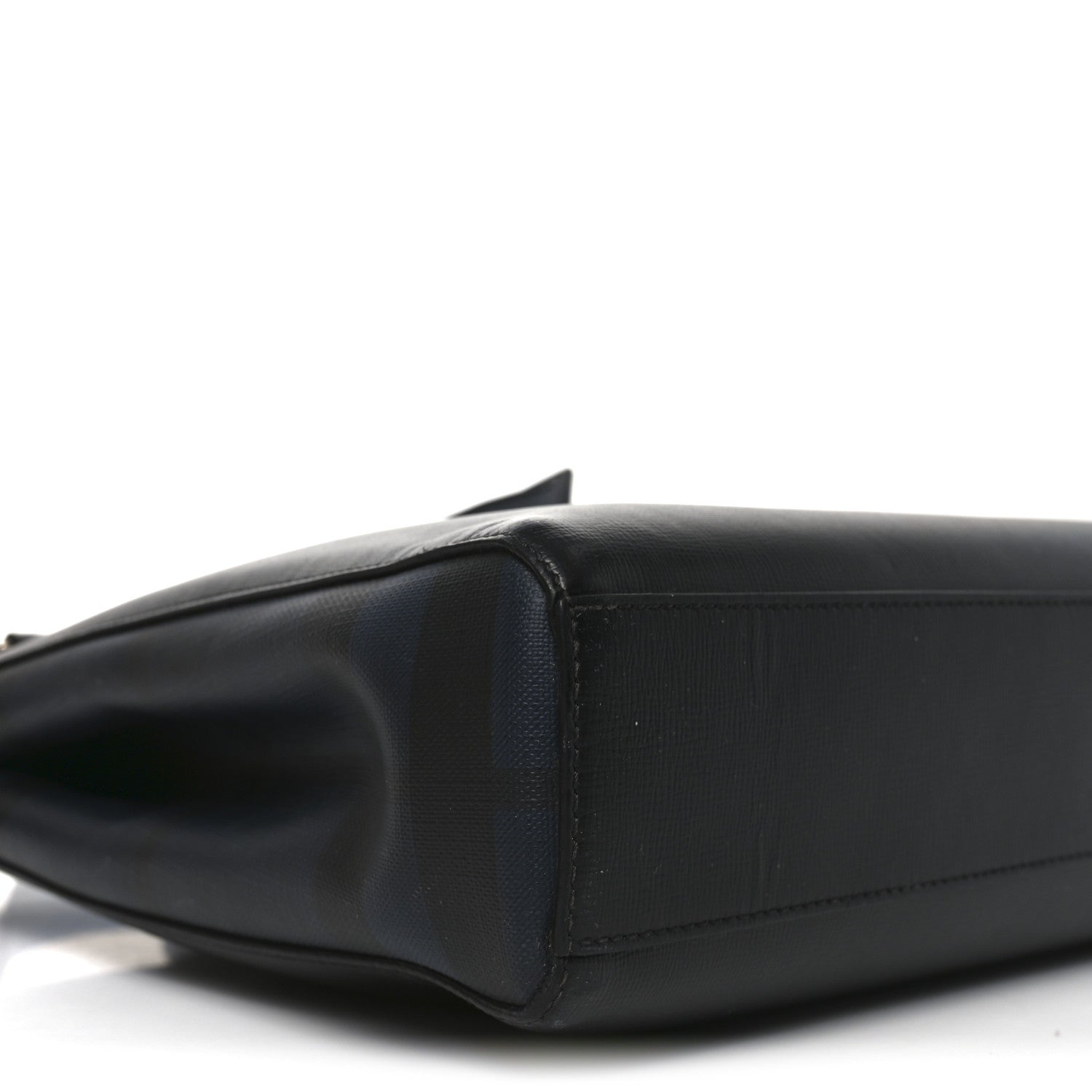 Burberry Textured Calfskin Bermondsey Business Briefcase Black 8 of 9