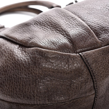 Prada Cervo Deerskin Tote Fumo 13 of 16