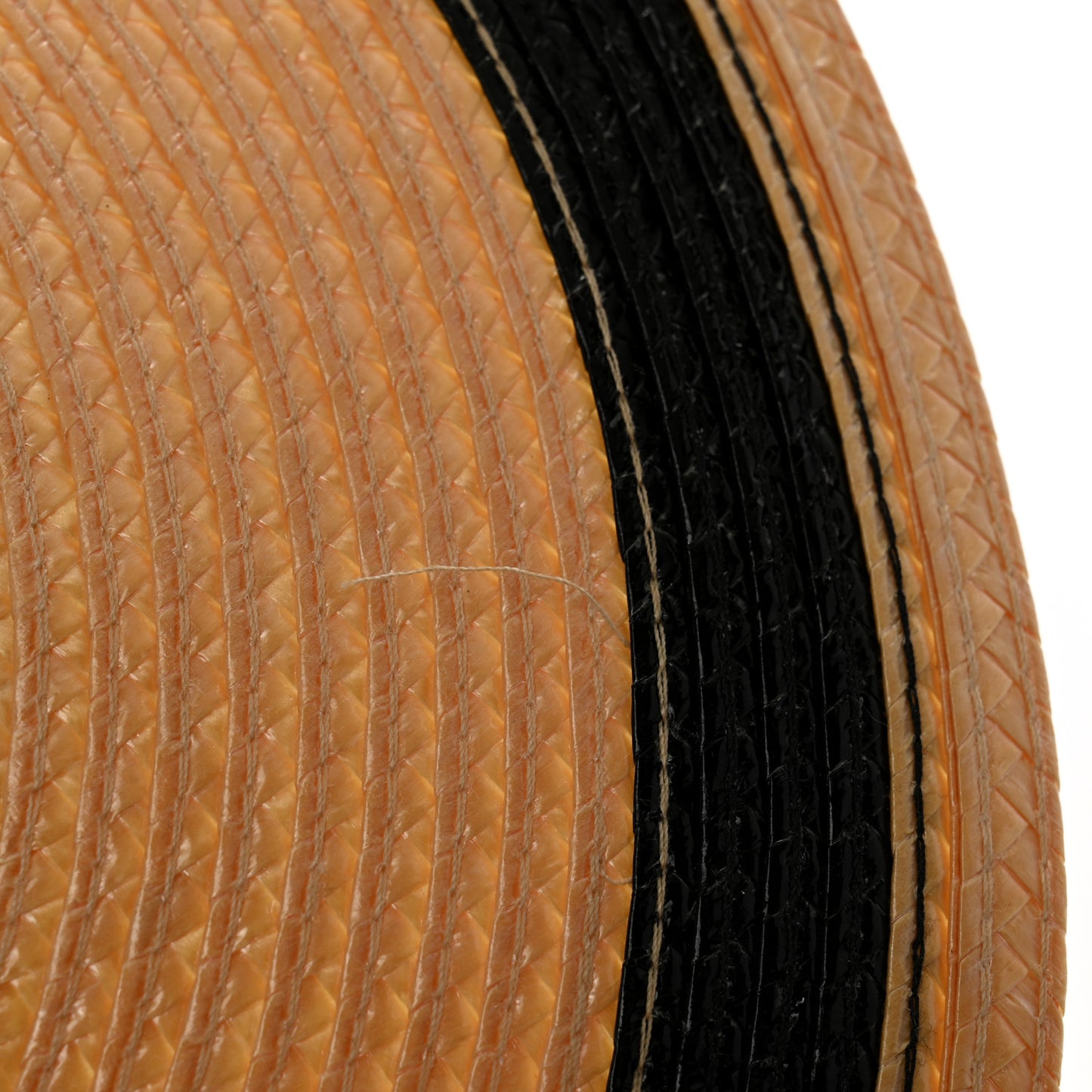 Raffia L'amour Du Soir Sun Hat S Ivory Black