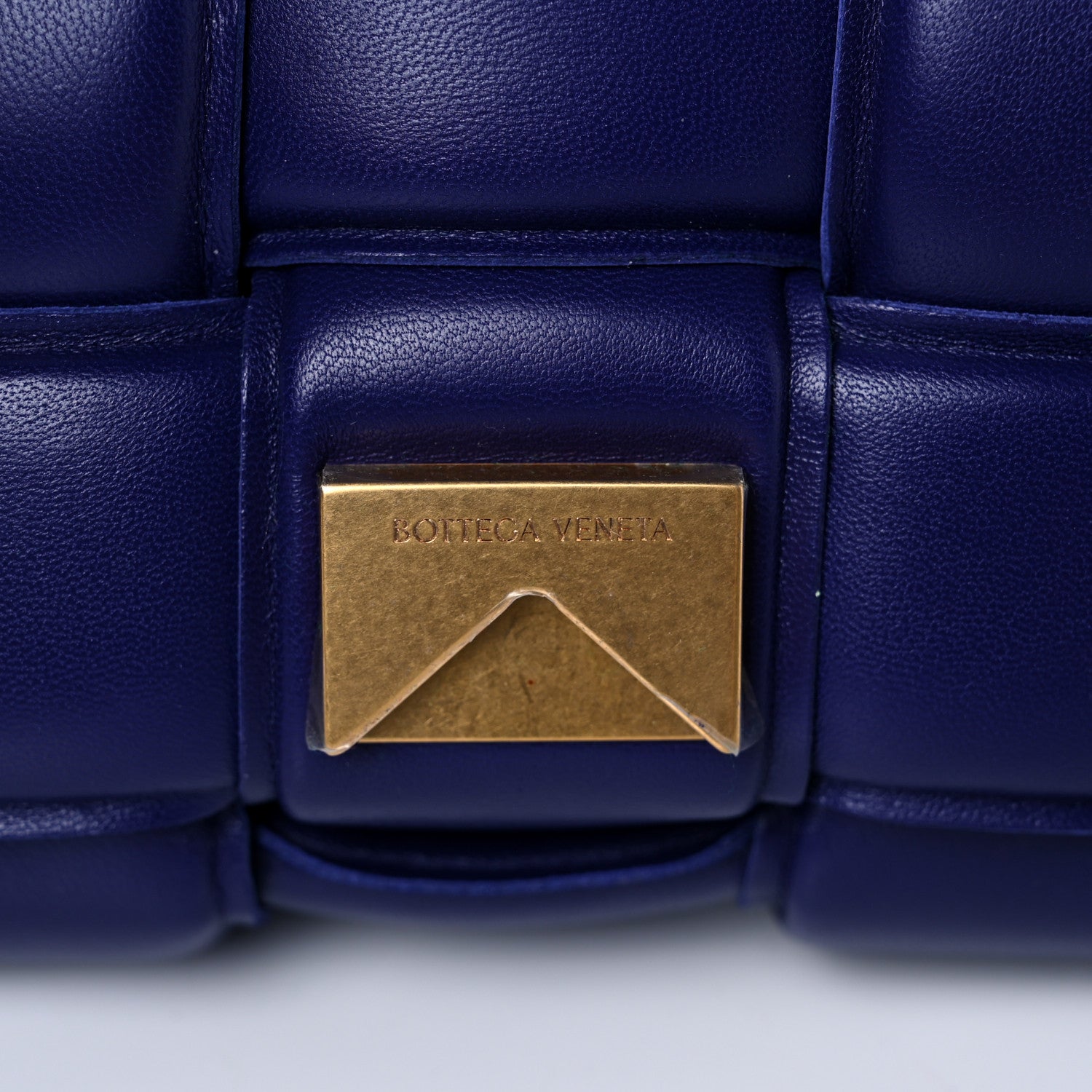 Bottega Veneta Lambskin Maxi Intreccio Padded Chain Cassette Crossbody Bag Unicorn 13 of 13